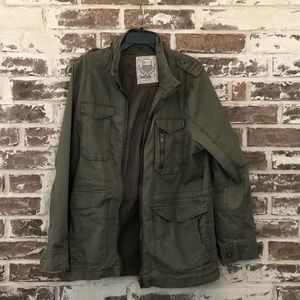 Men’s Forever 21 Green Military style jacket. Size Large.